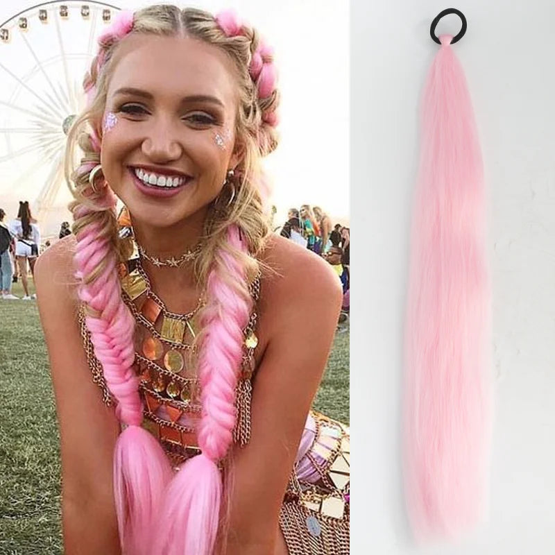 LUPU 26 Inch Ombre Ponytail Extension-20