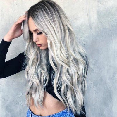 Long Curly Wigs for European and American Women