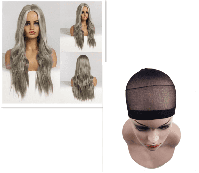 Long Curly Wigs for European and American Women