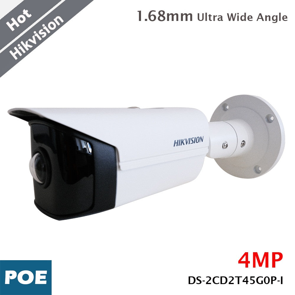 Hikvision 4MP Survillance Camera DS-2CD2T45G0P-I 1.68mm Ultra Wide Angle Lens