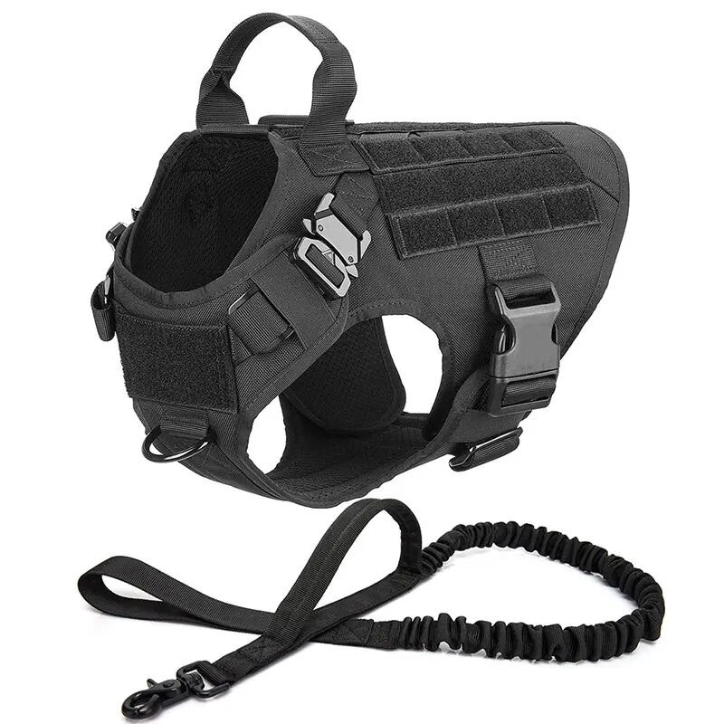 Military Dog Harness And Leash Kits