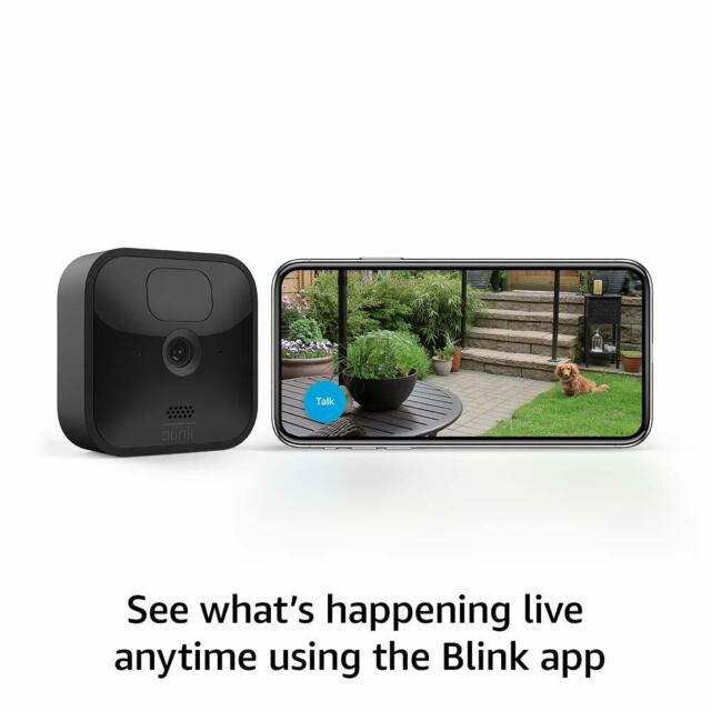Blink Outdoor (3rd Gen) Add-On Home Security Camera | HD Video work wi