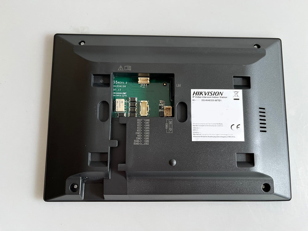 Hikvision IP Video Intercom Kit Indoor Station 7 Inch Touch Screen Support